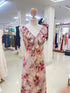 YIJA STUDIO Korean V neck Ruffled Design Slim Fit Dress